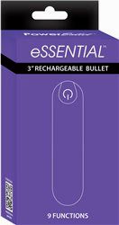 ESSENTIAL RECHARGEABLE BULLET WITH CASE