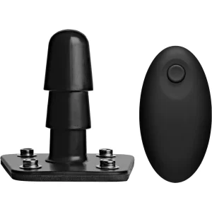 Doc Johnson Vac-U-Lock– Vibrating Plug with Remote (Harness Accessory)