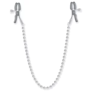 CalExotics Silver Beaded Nipple Clamps