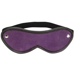 Punishment Purple Suede Bondage Mask