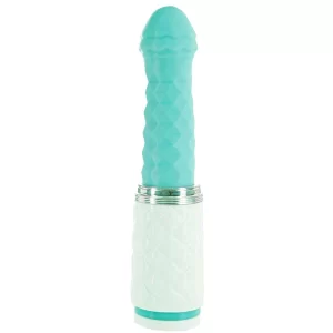 Pillow Talk Feisty - Thrusting Vibrator - Teal