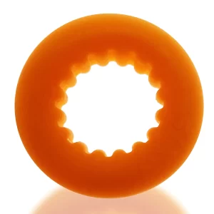Oxballs - AXIS Rib Grip Cockring – Orange