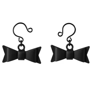Sportsheets - Sincerely - Bow Tie Nipple Jewelry - Black