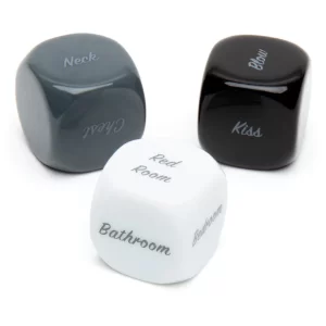 Fifty Shades of Grey® Play Nice Role Play Dice